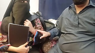 Desi Student Girl Up Hijaab Fucked By Tution Teacher